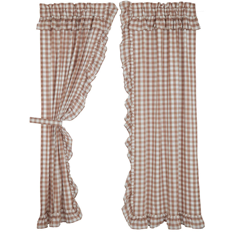 Paire de rideaux obscurcissant avec passe-tringle , Portabella, L 40 po x L 84 po