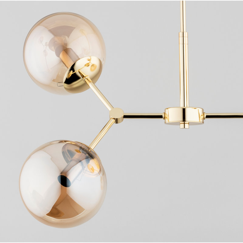 Alizai 4 - Light Chandelier, Gold