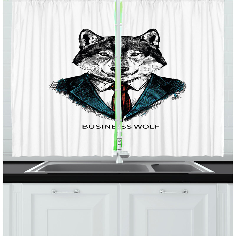 Tailored Kitchen Curtain