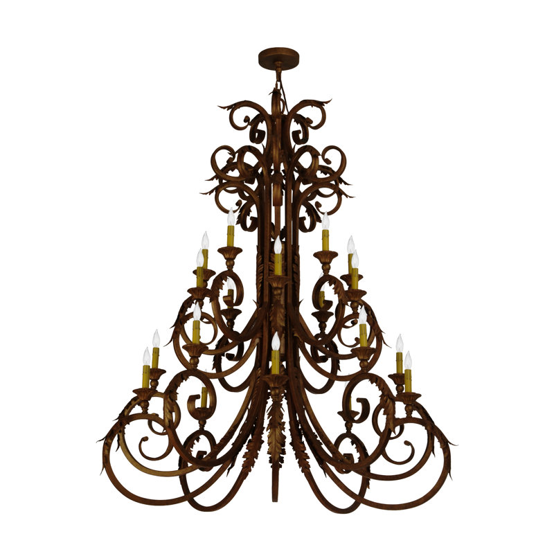 Serratina 20 - Light Chandelier