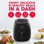Friteuse à air de 6 pte DASH Tasti-Crisp-99341909