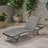 Patio Wood Double Chaise Lounge