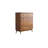 Bedroom All Solid Wood Storage Entryway Cabinet Solid Wood 5 -Drawer Accent Chest