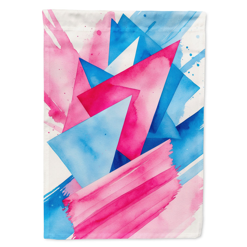 Drapeau de jardin Trans and Proud Pride, Taille du jardin, Trans and Proud Pride