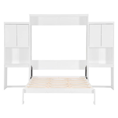 Murphy Bed With Desk,Vanity And Cabinets