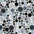 Supreme Tile 10.5" x 10.5" Bubble Art Random Marble Look Mosaic Wall Tile-69567821