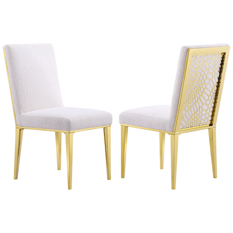 Chaise de salle à manger rembourrée Renfr