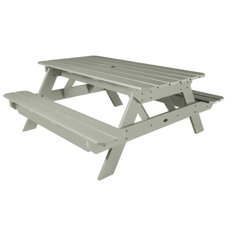 Maura 6 - Person Patio Dining Set with Rectangular Table, Eucalyptus