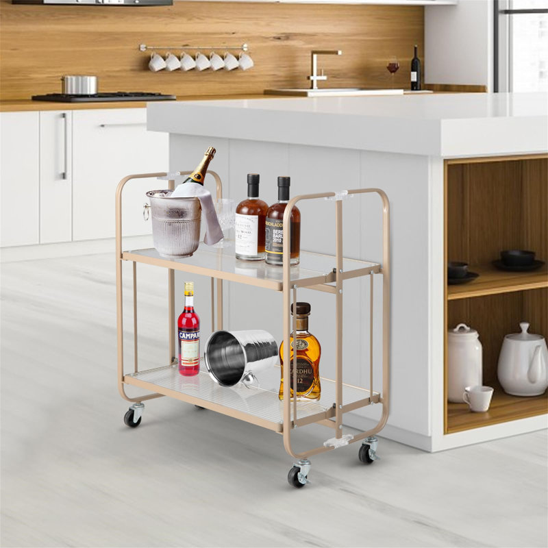 Balvir Metal Bar Cart