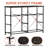 Ojaswi 8-Drawer Horizontal Storage Chest -868005710