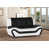 Black/White Faux Leather is out of stock