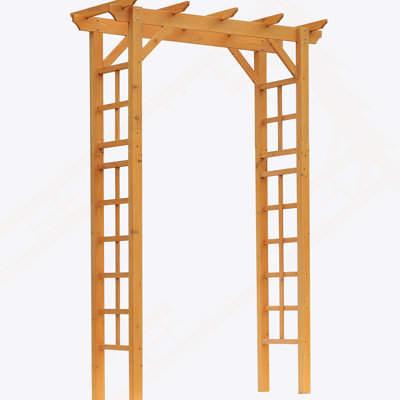 Outstanding Outdoor Wooden Garden Arbor For Various Occasions And Plants