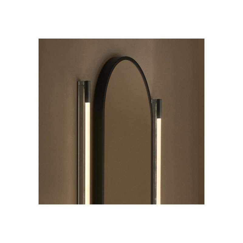 Pill Metal Mirror, Matte Black
