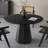 Black Round Solid Wood Dining Tables-1721882085