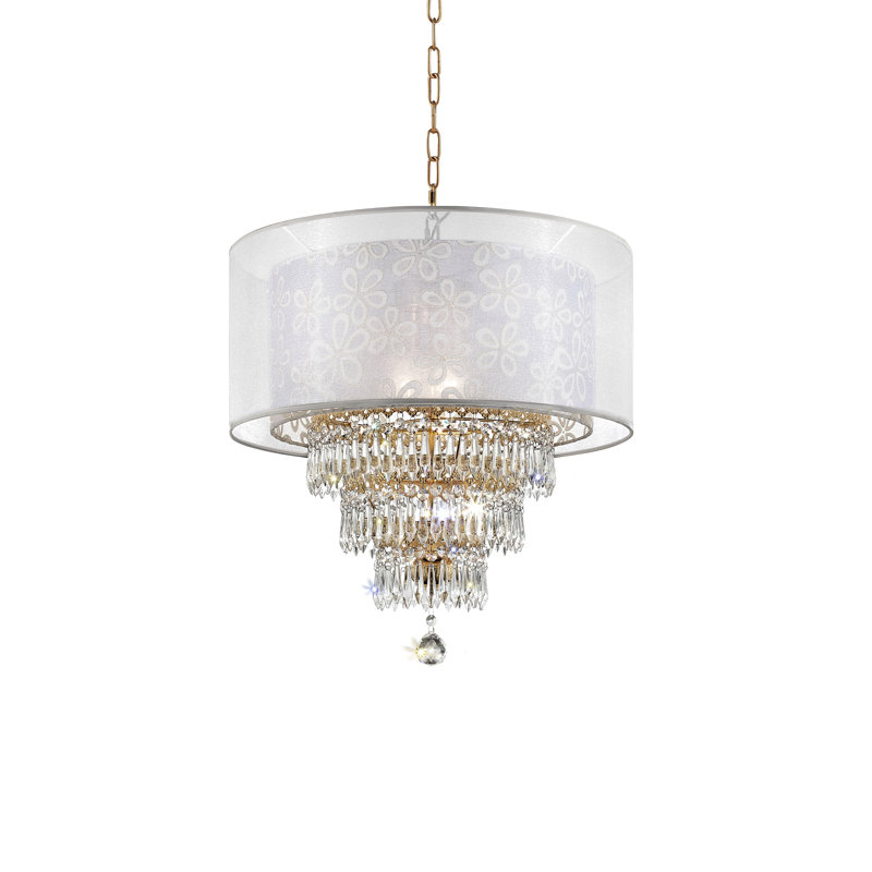 Lustre cylindrique lumineux l 20 po Lagrone