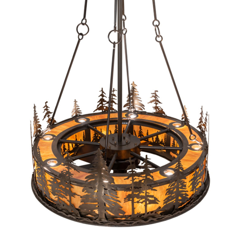 Tall Pines Downrod Ceiling Fan