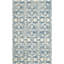 Dashanna Hand-Tufted Wool Dark Blue/Ivory Area Rug-15994517