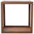 RedFire Firewood Storage "Hodr" Rust