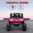 HOMCOM 2 Seater All-Terrain Vehicles Battery Powered Ride On with Remote Control-105989966