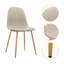 Chaise d'appoint en velours Girraj-544663368