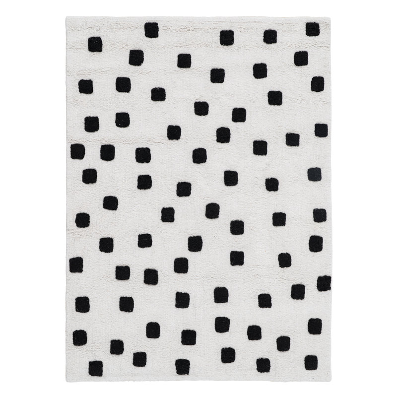 Liamjames Geometric Cotton Area Rug, Rectangle 100 x 135cm
