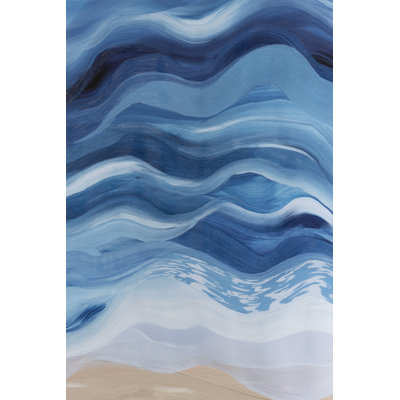 Embellished Close To Shore II by Grace Popp - Wrapped Canvas Print