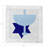 Hanukkah Menorah Cotton Sateen Cocktail Napkins