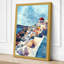 Mediterranean Clifftop Coastal - Wrapped Canvas-26864297-26864303