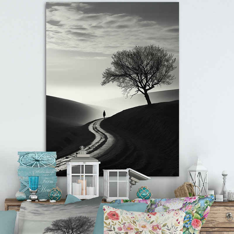 Harmonic Horizon Minimalisme, photographie sur toile, H 40 po x l 30 po x P 1,5 po, Toile tendue