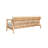 Goronwy Aalto 3-Person Teak Outdoor Sofa-91823638