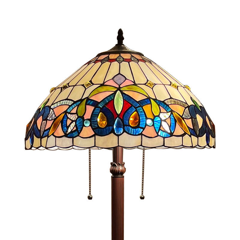 Lampe sur pied traditionnelle 66 po Abdeslam