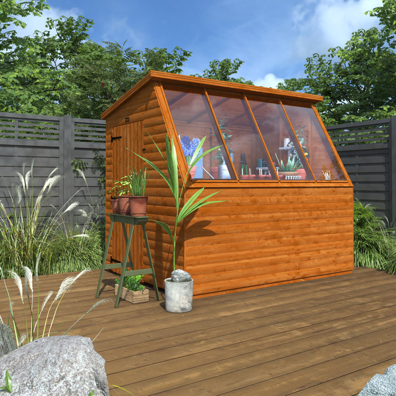 8x6w Tiger Potting Shed | Loglap