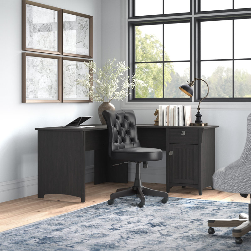 Ozro L-Shaped Executive Desk, null