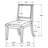 Daniela Black 5-Piece Dining Set