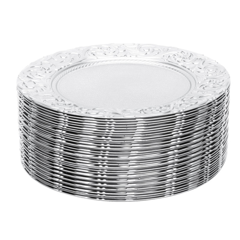 13'' Charger (Set of 100), Silver