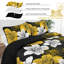 Ensemble de courtepointe à motif floral 3 pièces avec taies décoratives-122272483-122272497