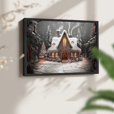 Chirstmas Art-CMXXXV -Framed Print - Restickable