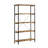 Lund 3 Piece Writing Desk Office Set with Bookcase-358564223