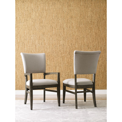 Barberena 19 " H Upholstered Maple and Ash Solid Wood Side Chair