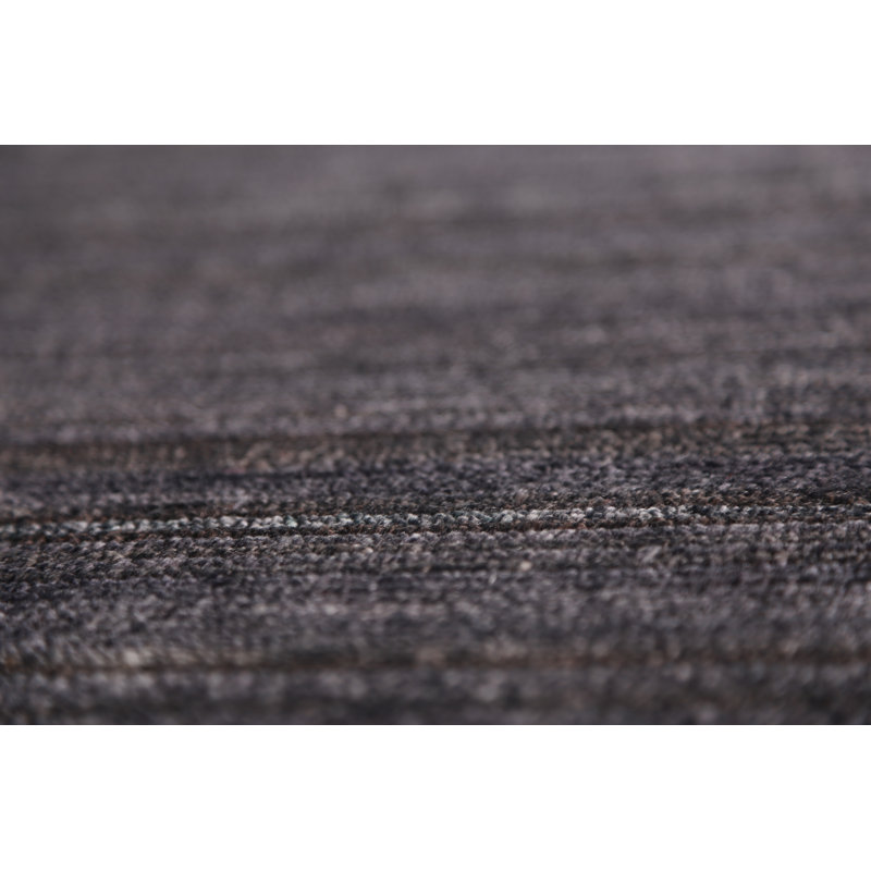 Tapis noir et gris anthracite Gabbeh 9