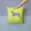 Coussin décoratif intérieur/extérieur carré deerhound écossais-22325803-22325806