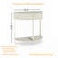 Console avec 2 tiroirs de rangement et tablette inférieure-557790608