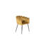 48cm H Tufted Velvet Upholstered Side Chair-59249324