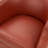 Cathy 29" Wide Top Grain Leather Swivel Barrel Chair-1913620629