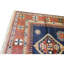 High-Quality Hand-Knotted Navy And Rust Area Rug