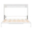 Grand lit escamotable mural et USB-1186693