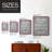Laundry Schedule Framed Print - Solid Wood-790161689-790161683