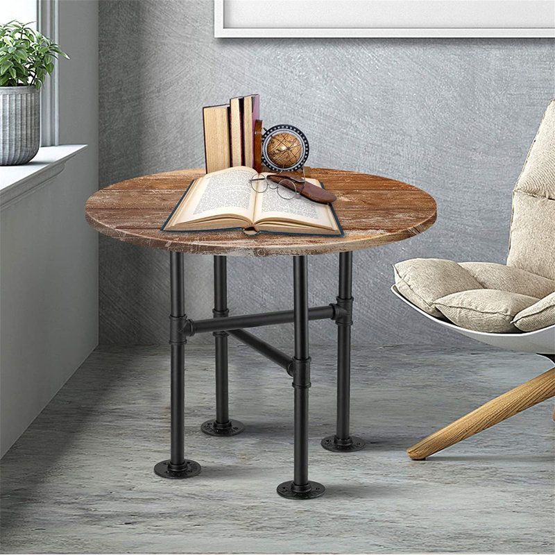 Pied de table en forme de H Arczi, H 20 po x l 16,73 po x P 3,45 po