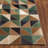 Weylan Hand Woven Leather Geometric Rug-359470040