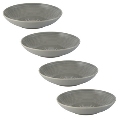 William Mason Grey Pasta Bowls